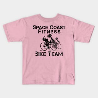 Space Coast Fitness - Bike Team (Black) Kids T-Shirt